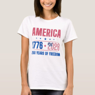 AMERIKA 1776 2026 250 Jahre Freiheit T-Shirt