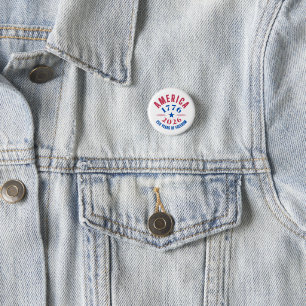 AMERIKA 1776 2026 250 Jahre Freiheitsjubiläum Button