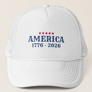 Amerika 1776-2026 truckerkappe