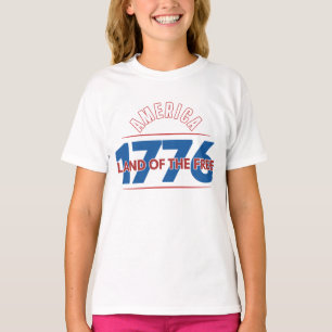 AMERIKA 1776 LAND DER FREIEN T-Shirt