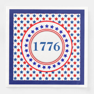Amerika 1776 Papiertischservietten Serviette