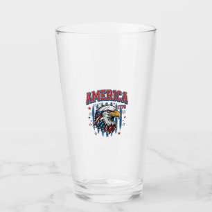 Amerika 1776 Vintage Adler Patriotisches Shirt Des Glas