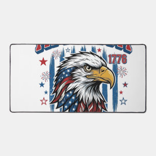 Amerika 1776 Vintage Adler Patriotisches Shirt Des Schreibtischunterlage