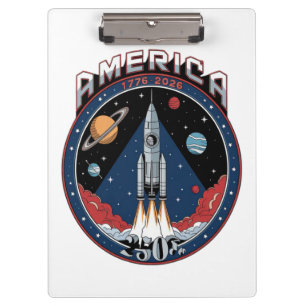 Amerika 250. 1776 2026 klemmbrett