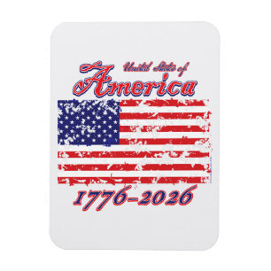 Amerika 250 1776-2026 magnet