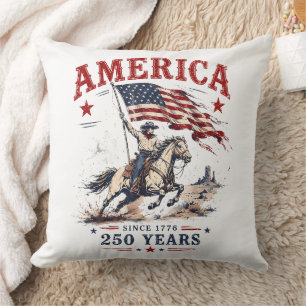 Amerika 250, Amerikanischer 250. Jahrestag, 4. Jul Kissen