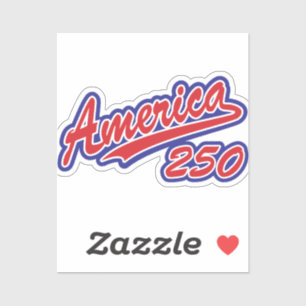 Amerika 250 aufkleber