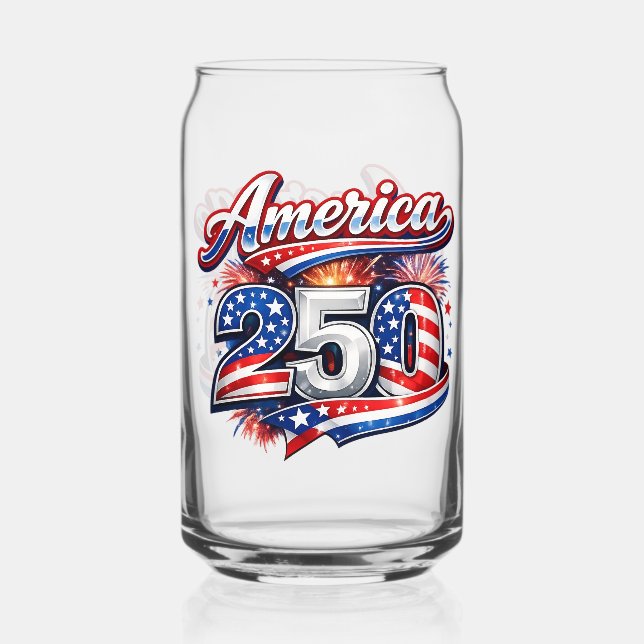 Amerika 250 dosenglas (Vorderseite)