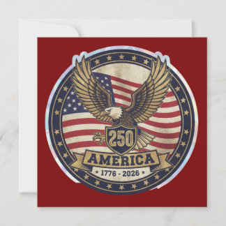 Amerika 250  einladung