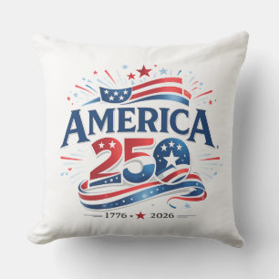 Amerika 250 Feier 1776–2026 Jubiläum  Kissen