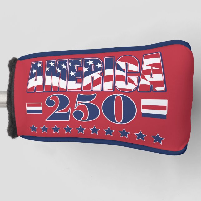 Amerika 250 golf headcover (Vorderseite)
