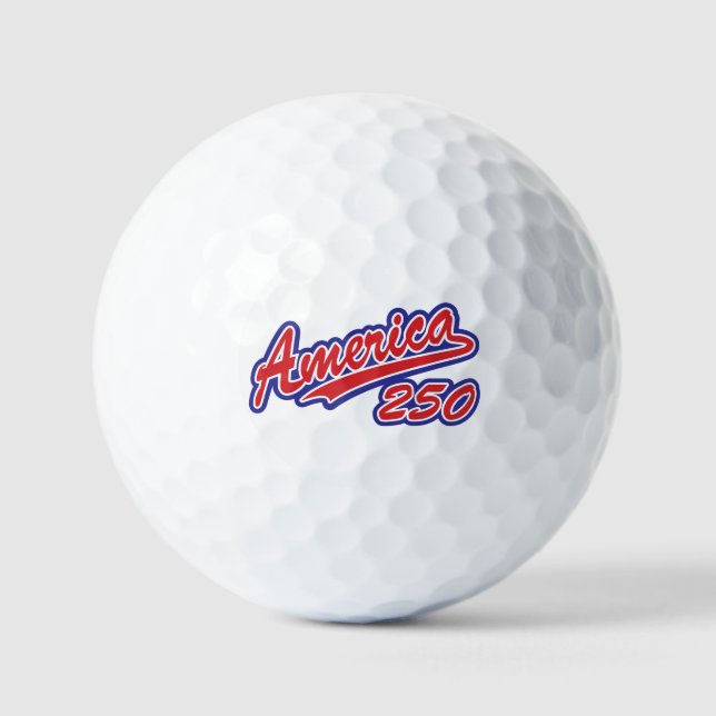 Amerika 250 golfball (Vorderseite)