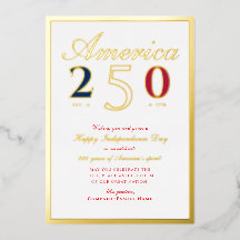 Amerika 250 Halb-250-Jahr-Jubiläum Patriotisches R