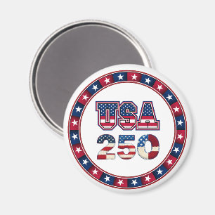 Amerika 250-Jahr-Feier Magnet