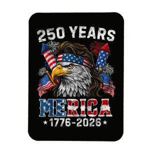 Amerika 250-Jahr-Feier USA 250 Jahre Magnet