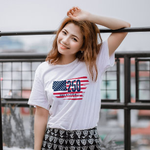 Amerika 250 Jahre 1776 2026 250. Jubiläum T-Shirt