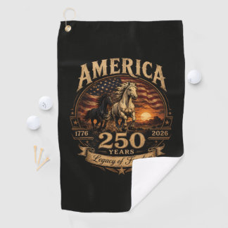Amerika 250 Jahre 1776 2026 Jubiläum Golfhandtuch