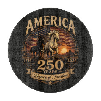 Amerika 250 Jahre 1776 2026 Jubiläum Schneidebrett