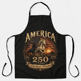 Amerika 250 Jahre 1776 2026 Jubiläum Schürze