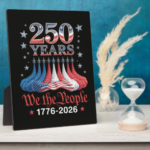 Amerika 250 Jahre 4. Juli Fotoplatte