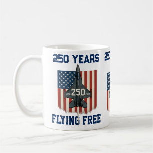 Amerika 250 Jahre Frei im Flug - 1776-2026 Kaffeetasse