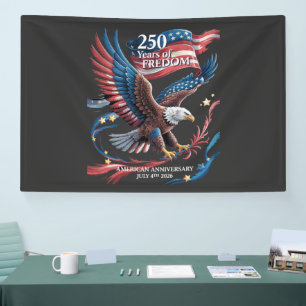 Amerika 250 Jahre Freiheit 1776-2026 Banner
