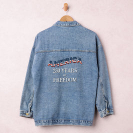 Amerika - 250 Jahre Freiheit Jeansjacke