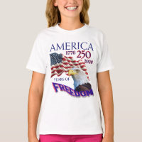 Amerika 250 Jahre Freiheitsflagge mit Weißkopfseea