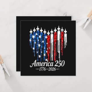 Amerika 250 Jahre Herzflagge