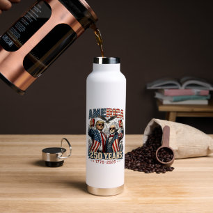 Amerika 250 Jahre patriotische Feier Trinkflasche
