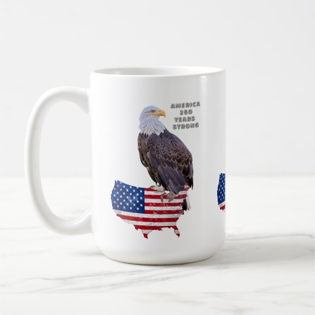 Amerika 250 Jahre Stark Kaffeetasse (Links)
