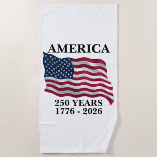Amerika 250 Jahre Strandtuch