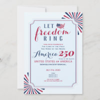 Amerika 250 Jahre US-Jubiläum Lass Freiheit erklin