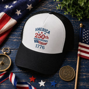 Amerika 250. Jahrestag 250. Unabhängigkeitstag Truckerkappe