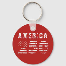 Amerika 250 Jahrestag Grunge Text Rot