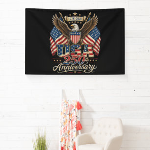 Amerika 250. Jahrestag USA 1776 2026 Banner