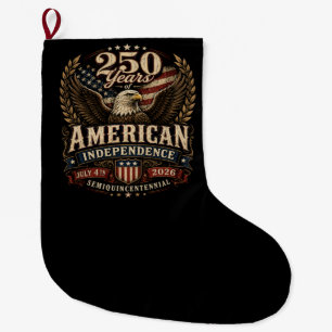 Amerika 250. Jahrestag usa Großer Weihnachtsstrumpf