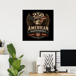 Amerika 250. Jahrestag usa Poster