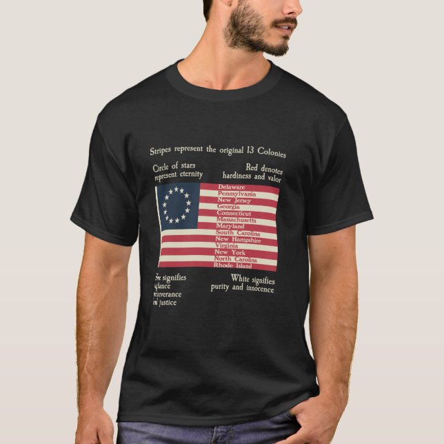 Amerika - 250-jähriges Jubiläum - Vereinter Staat T-Shirt (Vorderseite)