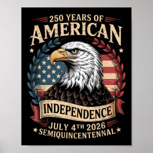 Amerika 250. Jubiläum 250 Jahre Amerika Poster
