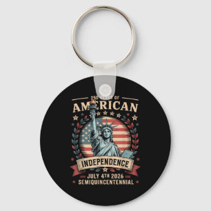 Amerika 250. Jubiläum 250 Jahre Amerika Schlüsselanhänger