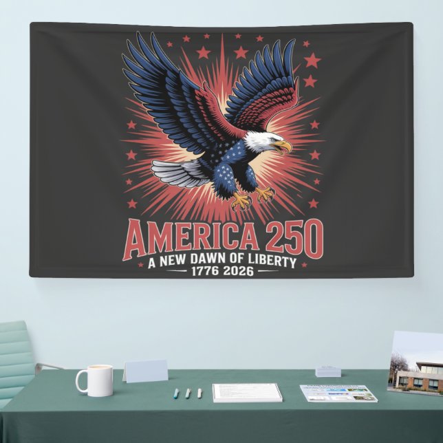 Amerika 250. Jubiläum Banner (Messe)