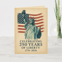 Amerika 250. Jubiläum Liberty-Einladung
