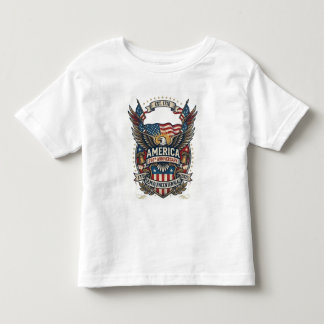 Amerika 250. Jubiläum Patriotisch 1776 Freiheit Kleinkind T-shirt
