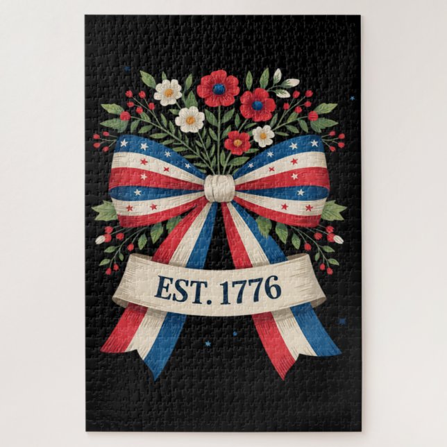 Amerika 250. Jubiläum Puzzle (Vertikal)