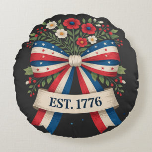 Amerika 250. Jubiläum Rundes Kissen