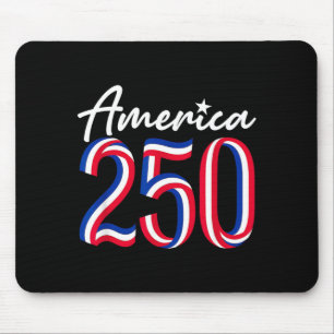 Amerika 250. Jubiläum USA-Flagge 4. Juli 250 Mousepad