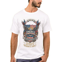 Amerika 250. Jubiläums-Shirt 1776 Freiheit