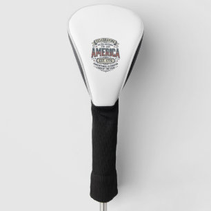 Amerika 250. Jubiläums Vintage Patriotisches Shirt Golf Headcover
