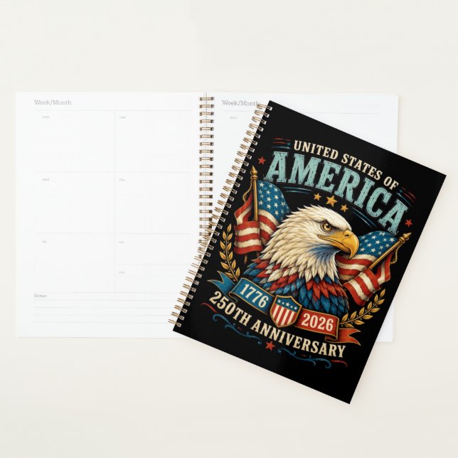 Amerika 250. Jubiläumsfeier Adler Planer (Anzeige)